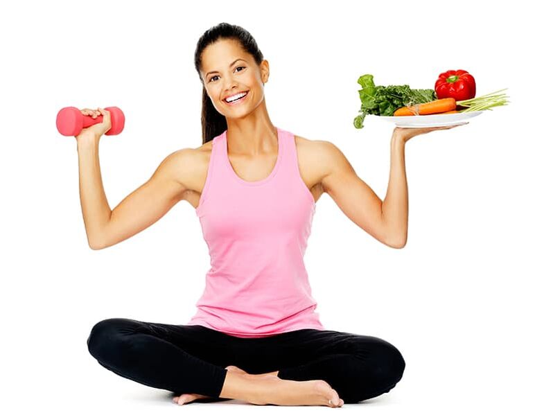 Physical activity and proper nutrition will help you achieve a slim figure. 