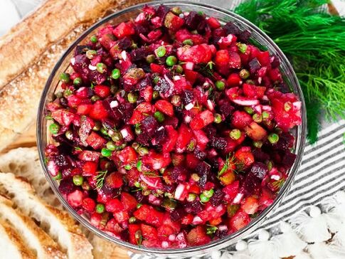 How to make vinaigrette following a protein diet.